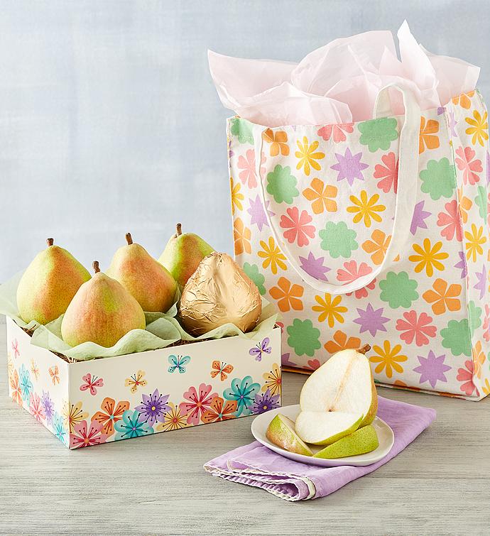Mother&#39;s Day Pears and Tote Gift